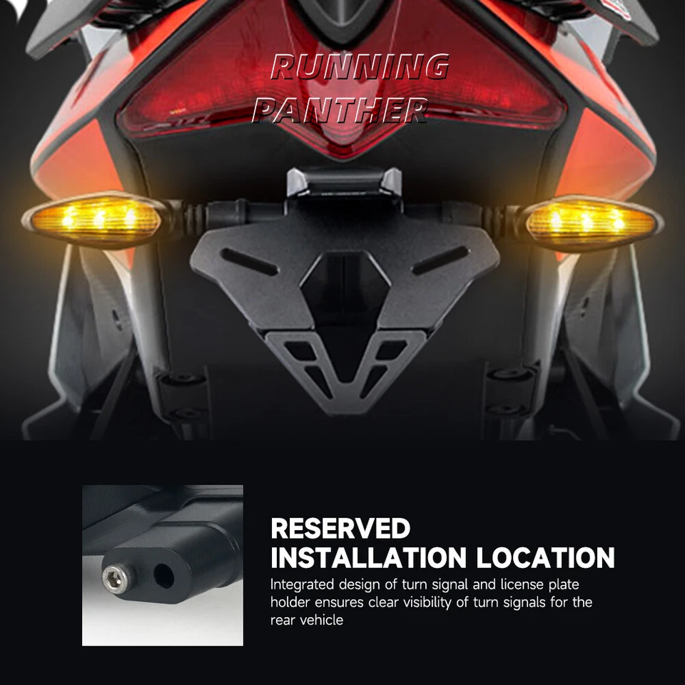 Guardabarros trasero ordenado para Aprilia RS457 RS 457 2024 2025 Foto 3 de 4