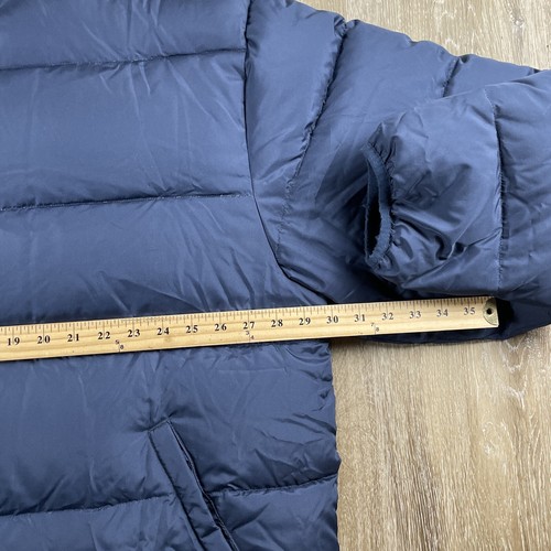 Cabelas Premier Northern Goose Down Puffer Jacket Men's 2XL Navy Blue 650 Y2k - Picture 16 of 21