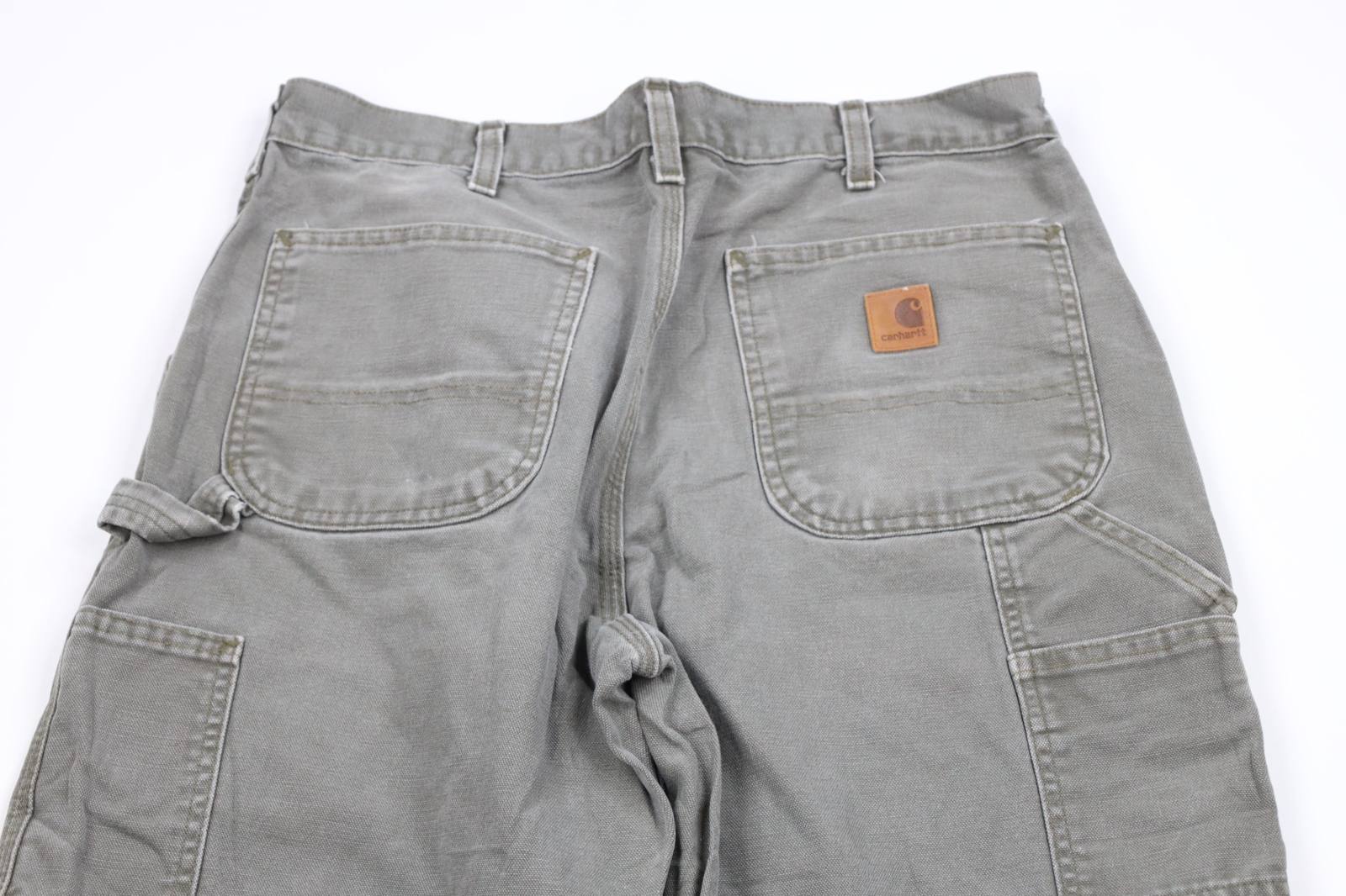 Vintage Y2K Carhartt Mens 34x32 Faded Wide Leg Du… - image 13