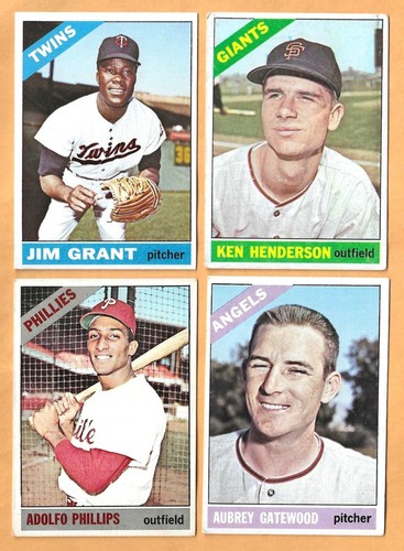 1966 Topps baseball - less than EX - You Pick 'Em - Bild 49 von 288