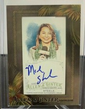 2016 Michele Steele Topps Allen and Ginter Autograph AGA-MIS Sportscaster espn