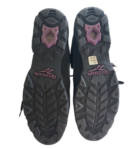 Reebok Hexalite Honeycomb Hiking Boots Mens Size 13 Black/Green NEW - Picture 7 of 13