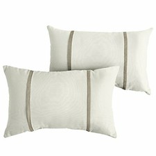 Mozaic Company AMZ412211SP Sunbrella Gateway Mist Outdoor Pillow Set Mozaic Company AMZ412211SP Sunbrella Gateway Mist Outdoor Pillow Set