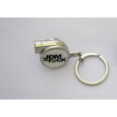 Spinning Turbo Keychain with JDM As F*ck Logo - Bild 2 von 2