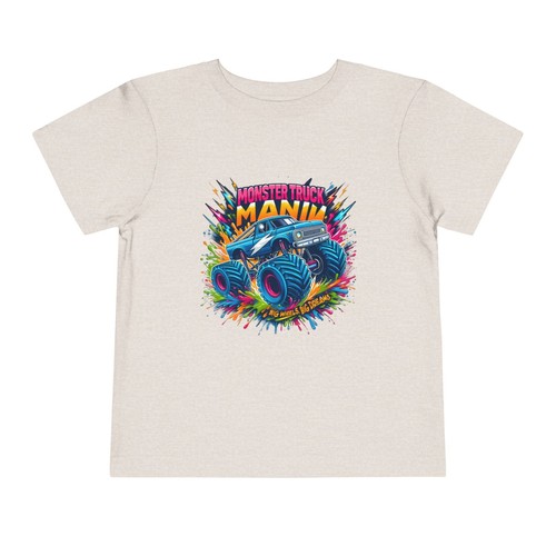 Colorful Monster Truck Toddler Tee, Fun Kids Apparel, Birthday Gift, Playtime - Picture 14 of 53