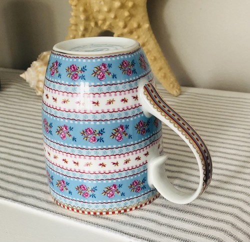 PIP HOME FINE PORCELAIN COFFEE / TEA MUG ROSE FLORAL DESIGN - Picture 12 of 12