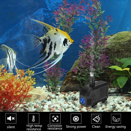 Adjustable Flow Aquarium Pump Water Submersible Fish Tank Fountain Pond Marine - Picture 35 of 47