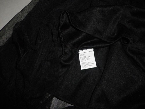 Vestido Blondie Nites Para Mujer Negro Lentellera Ilusión Noche Fiesta Baile de graduación Junior 13 - Imagen 9 de 9
