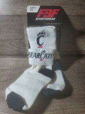 1 PAIR Cincinnati Bearcats Print Socks Size Toddler 3-8