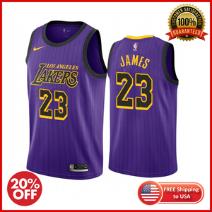 los angeles lakers purple jersey