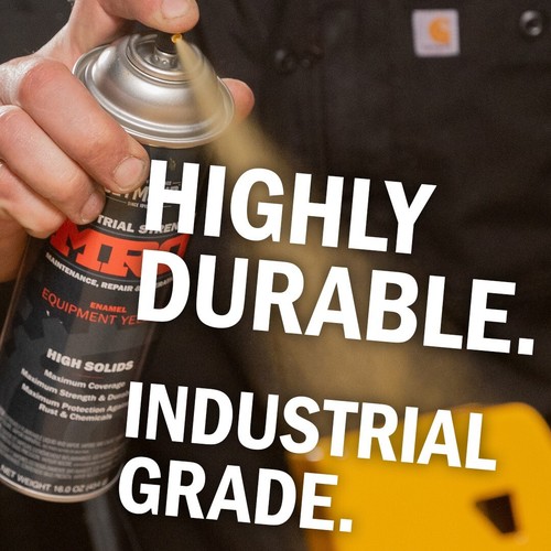 620-1415 Seymour MRO Industrial High-Solids Spray Paint, Gloss Black (16 oz) - Picture 6 of 8