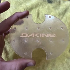 USED Batman Shape Dakine Spike Stomp Pad Snowboard Stomp Pad Just Add Sticky!