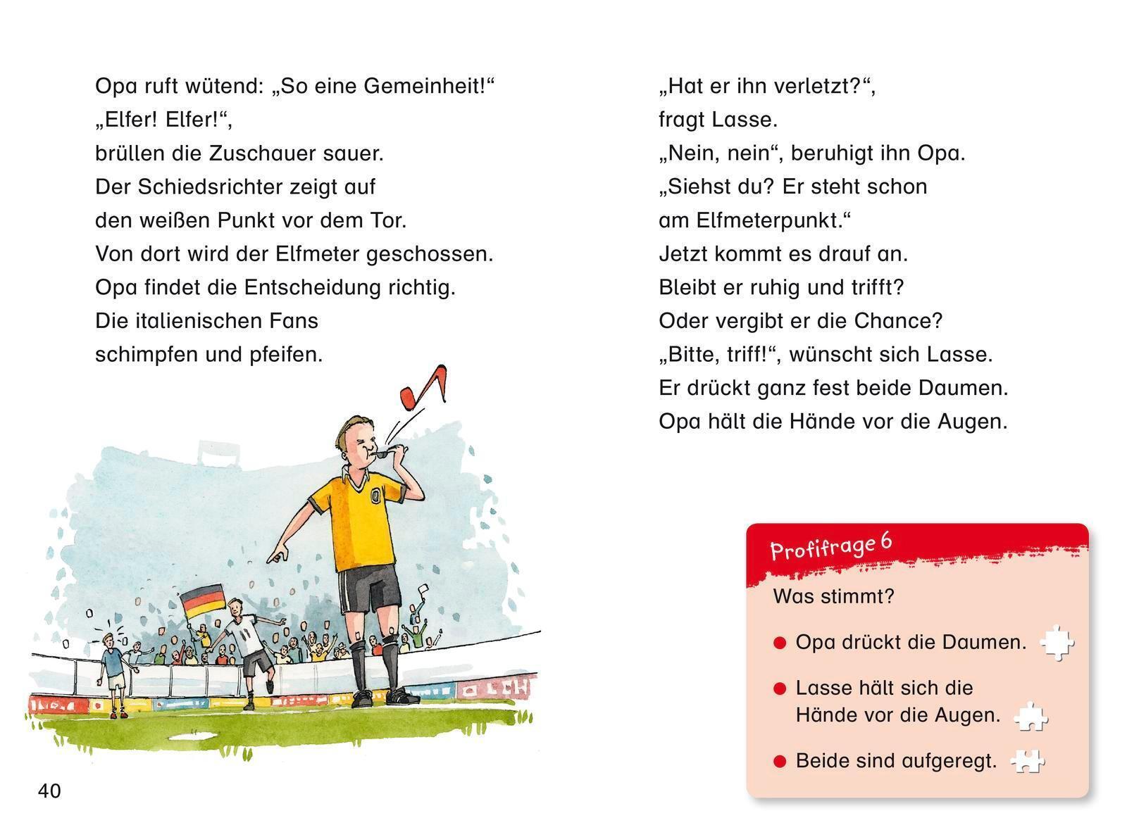 Thumbnail - Leseprofi - Fußballfieber Stadion, 2. Klasse | Irene Margil | Buch |