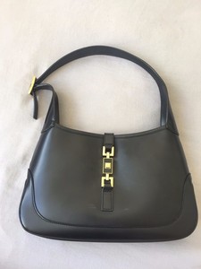 Authentic Gucci Baguette Small Purse Black Leather Trim Canvas Ebay Image Is Loading Authentic Gucci Baguette Small Purse Black Leather Trim