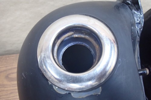 84-99 HARLEY DAVIDSON SOFTAIL HERITAGE GAS FUEL PETROL SPLIT TANK GOOD INTERIOR - Foto 8 di 12