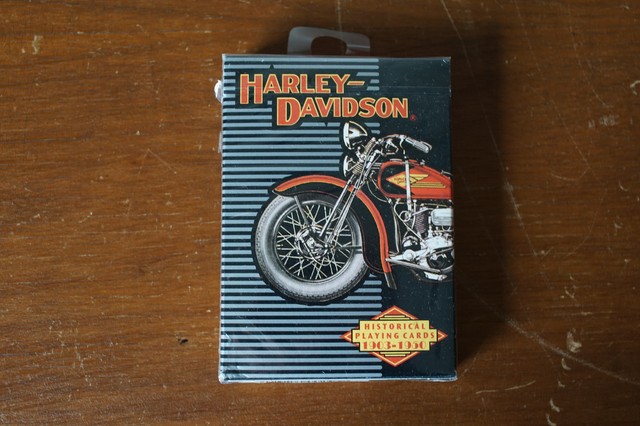 1997 Harley Davidson Motorcycle Historical Playing Cards 1903-1950 Made In USA
