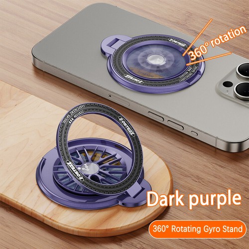 360° Magnetic Phone Ring Holder Finger Grip Magsafe Stand Mount for Mobile Phone - Picture 23 of 29
