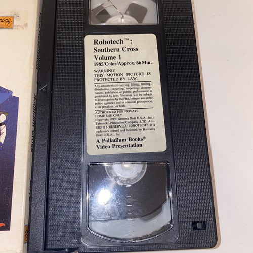 Anime Robotech Southern Cross VHS Volume 1 Rare Tape - Picture 9 of 23
