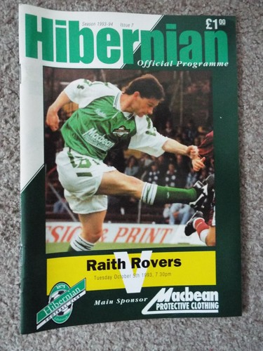 Hibernian (Hibs) v Raith Rovers - Football Programmes - Random 1980-2017 - Picture 4 of 11