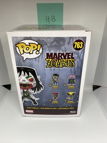 Funko Pop! Zombie Morbius #763 Vinyl Figure 2021 Spring Exclusive Marvel JUNE #8 - Picture 4 of 7