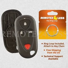 Replacement Case for Acura CL RL TL TSX Keyless Entry Remote Car Key Fob
