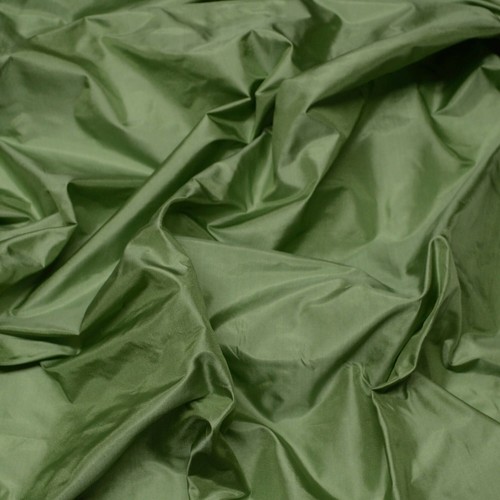 Sage Green Tissue Taffeta Silk, 100% Silk Fabric By The Yard, 44" Wide (TS-7338) - Picture 1 of 3