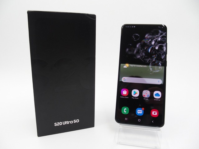 Samsung Galaxy S20 Ultra 5G SM-G988B/DS - 128GB - Cosmic Black (Unlocked) (Dual SIM) for sale