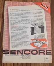 Vintage 1970 Sencore Test Equipment Sales Book Catalog