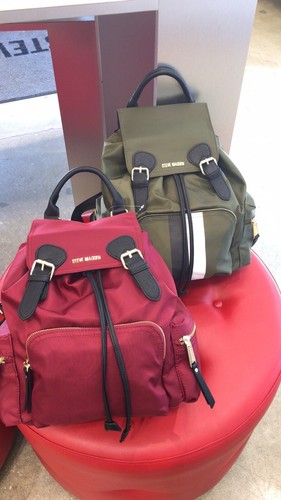 New Steve Madden Nylon Backpack Adjustable Straps - Picture 5 of 7