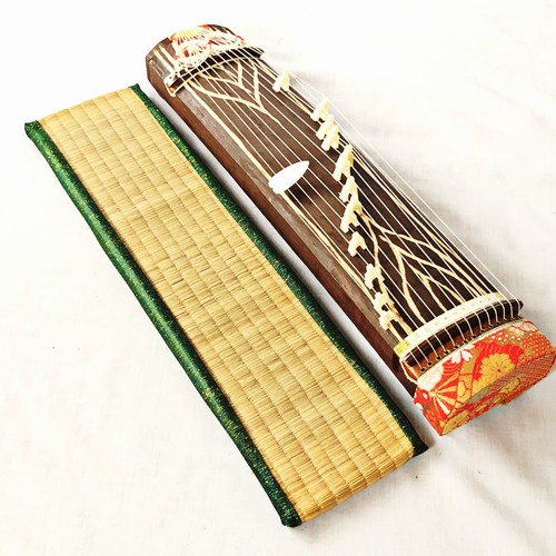 Japanische Hina Puppe Mini Instrument Koto Möbel Miniatur Saitenornament K14 - Bild 5 von 19