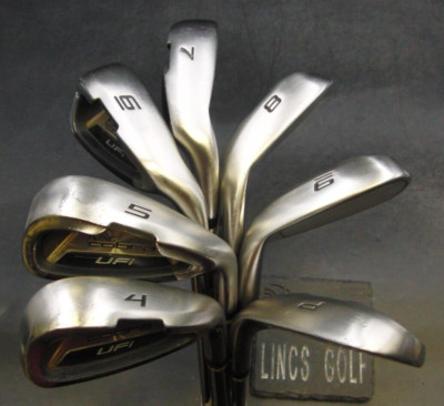 Set 7 x Cobra King UFI Eisen 4-PW Stiff Stahlschäfte Cobra Griffe *