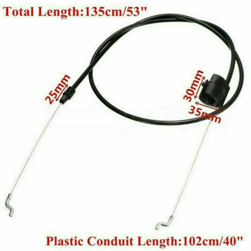 Z Bend Lawn Mowers Throttle Pull Control Cable For M T D 038, 2003-2007