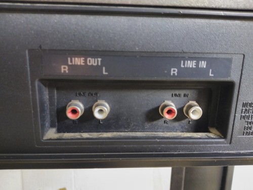 Cubierta de casete estéreo de accionamiento directo Technics M65 de colección - Hecho en Japón piezas/reparación - Imagen 7 de 11