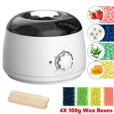 Waxing Kit Wax Heater Warmer Pot Machine Depilatory Wax Beans Body Hair Removal