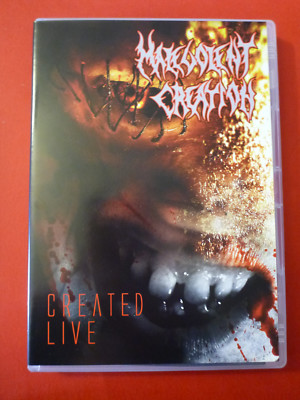 Malevolent Creation Created Live DVD Very RARE HTF