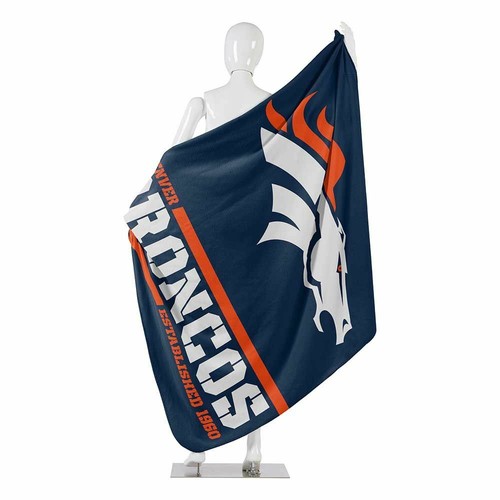 Neu NFL Football WEICHE Fleece Überwurf Decke 50" x 60" Wählen Sie Ihr Team - ANGEBOT - Bild 13 von 48