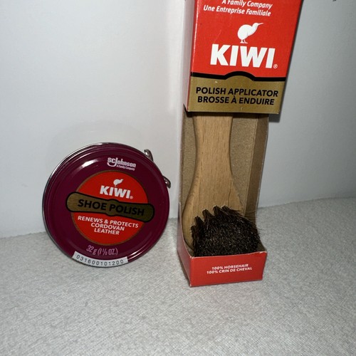 KIWI, Shoe Polish and applicator , SC Johnson, Since 1906, Cordovan, 1-1/8 oz. - 第 3/5 張圖片