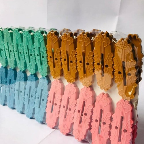 20Ps Beach Towel Clips Quilt Pegs For Laundry Sunbed Plastic Lounger Clothes Set - Picture 3 of 10