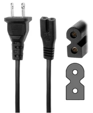 LOT OF 100 Original Vizio  Power Cord for all Vizio TV