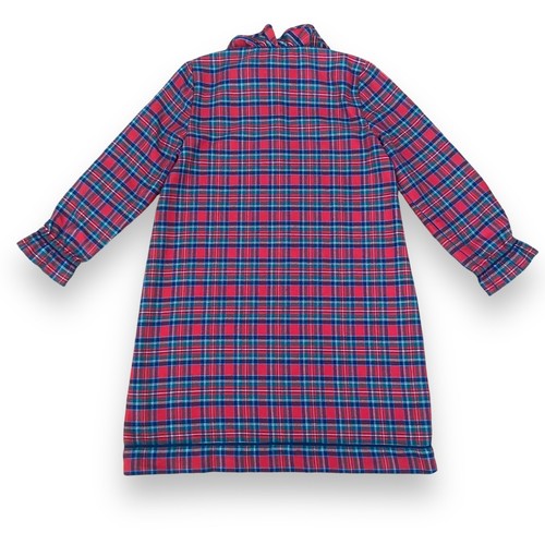 Vineyard Vines Girls Size XL Red Flannel Tartan Plaid Nightgown Sleepwear Lounge - Picture 10 of 13