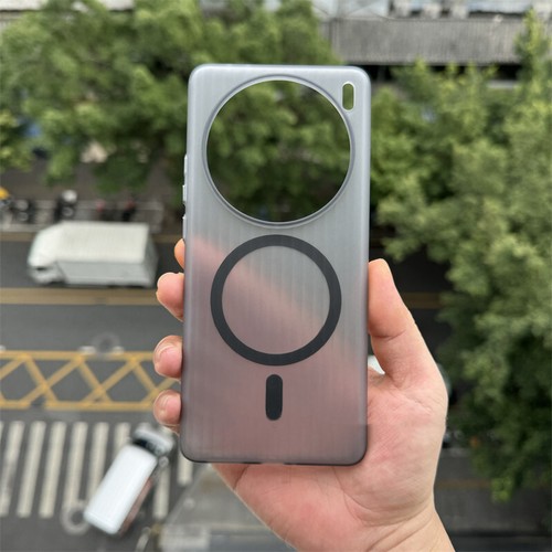 For VIVO X100 Ultra/X100 Pro X200 Hard Matte Cover Corrugated Magent Back Case - Picture 2 of 16