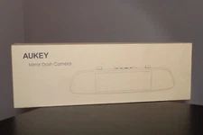 AUKEY DRA2 Mirror Dash Camera  Dual 6.8" LCD Touchscreen Car Camera 1080p