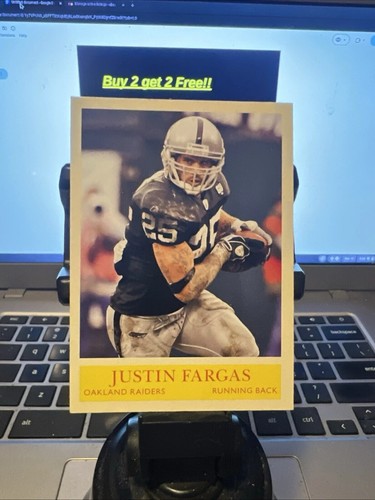 Justin Fargas cards--you pick - Picture 6 of 21