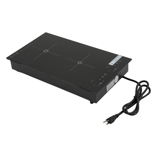 Black Rectangular Double Induction Cooktop Electric Cooktop Induction Cooker - Picture 5 of 12
