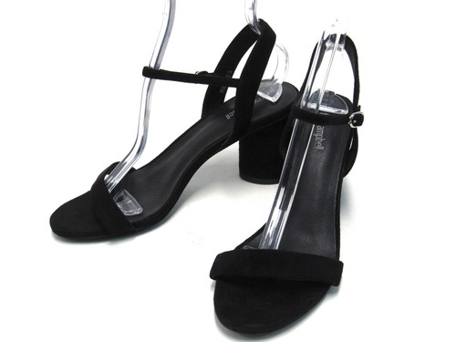Jeffrey Campbell Ankle-Strap Block Heeled Sandal (Women's) - Black - Sz 8.5 M - Picture 6 of 7