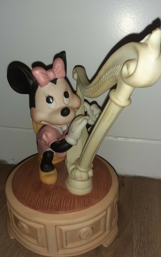 Schmid Vintage Disney music box Minnie Mouse harp ´When you wish upon a star´ - Bild 2 von 8