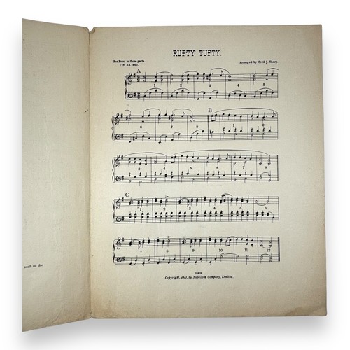 1911 Rufty Tufty by Cecil Sharp Country Dance With Couples Movement Instructions - Picture 3 of 4