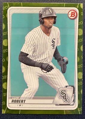 Luis Robert 2020 Bowman RC Rookie Prospect Camo Paper