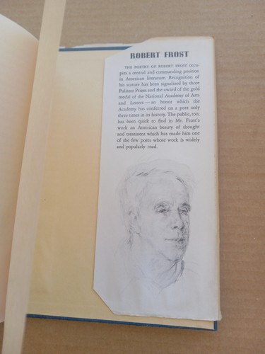 Robert Frost Ein Zeuge Baum Neue Gedichte 1944 Ausgabe HCDJ Poesie - Bild 5 von 6