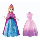 Mattel Y9970 Disney Frozen Anna of Arendelle Magiclip 9cm Mini Princess Doll